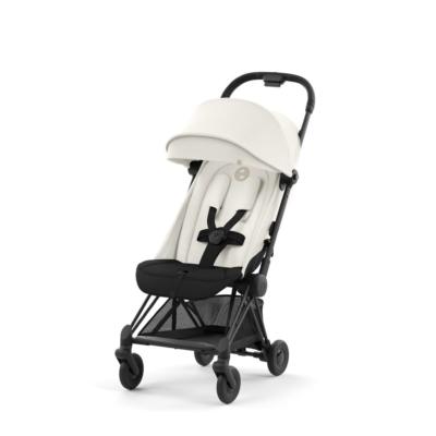 Poussette Cybex Coya Châssis Matt Black Assise Off White