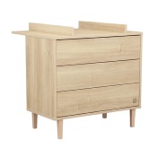 Commode 3 tiroirs Sauthon Paloma Bois
