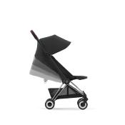 Poussette Cybex Coya Châssis Chrome Assise Sepia Black