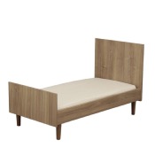 DUO LIT EVOLUTIF 140X70 + COMMODE 3 TIROIRS 1 PORTE + PLAN A LANGER SAUTHON MOKKA