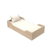 Duo Lit 140x70 + Commode + Plan à Langer Sauthon Tokyo Blanc