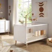 Little Big Bed 140x70 Sauthon Paloma Blanc