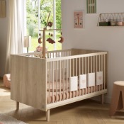 LITTLE BIG BED 140x70 SAUTHON PALOMA BOIS