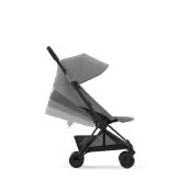 Poussette Cybex Coya Châssis Matt Black Assise Mirage Grey