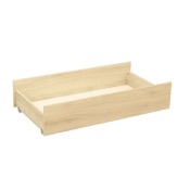 Tiroir de lit volutif sur roulettes Paloma Bois