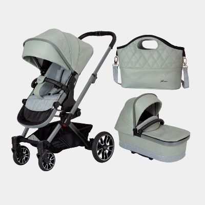 Poussette Duo Mercedes Avantgarde GTX Gris sauge