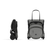 Poussette Cybex Coya Châssis Matt Black Assise Mirage Grey