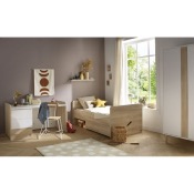 Lit bébé combiné évolutif 140x70 en 90x190 Sauthon Paloma
