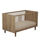 DUO LIT EVOLUTIF 140X70 + COMMODE 3 TIROIRS 1 PORTE + PLAN A LANGER SAUTHON MOKKA