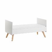 Lit 140x70 + Commode Vox Vintage Blanc