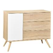 Commode Sauthon Seventies bois