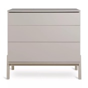 DUO LIT 120X60 + COMMODE QUAX ASHI ARGILE